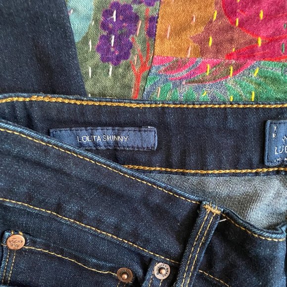 Lucky Brand • Dark Wash Lolita Skinny Jeans • 4/27 - Picture 7 of 12